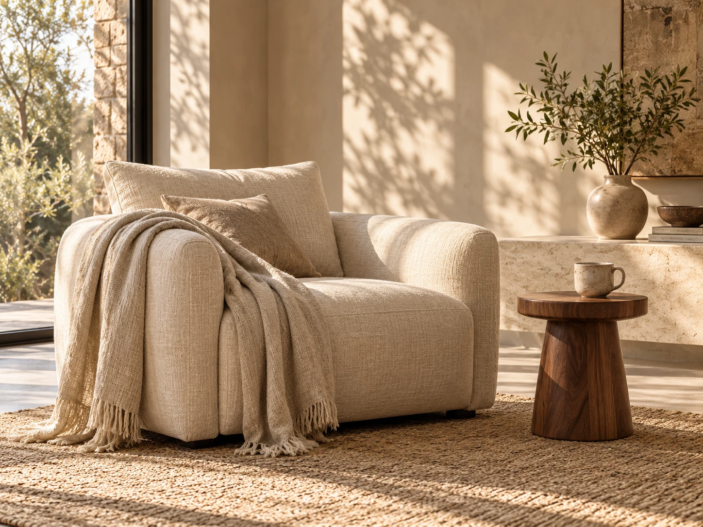 A quiet-corner concept shows how a small object connects to a daily routine.